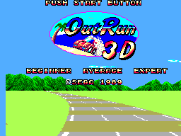 Out Run 3-D screenshot 3 for Sega Master System